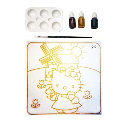 Batik DIY painting kit | Kitty Cat | SD215- 010