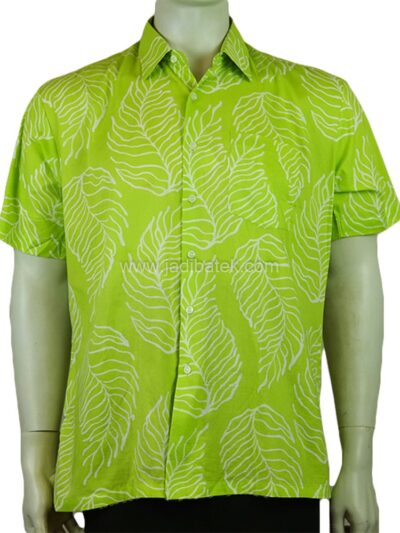 Short sleeve Batik Shirt | Hand Block | XL Size | BM012