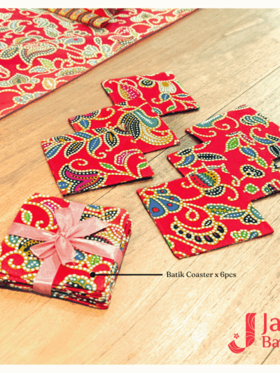 Batik Coaster 6in1 set Chinese New Year collection | BP071-008
