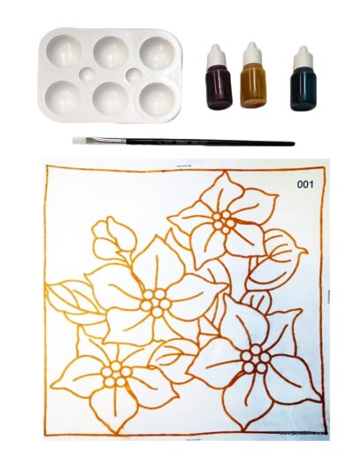 Batik DIY painting kit | Bougainvillea | SD215 -001