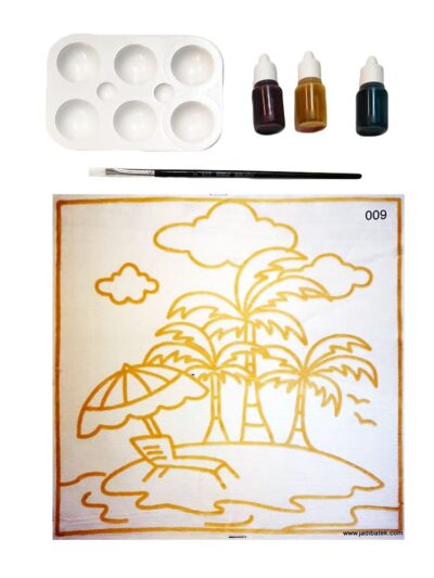 Batik DIY painting kit | Island | SD215- 009