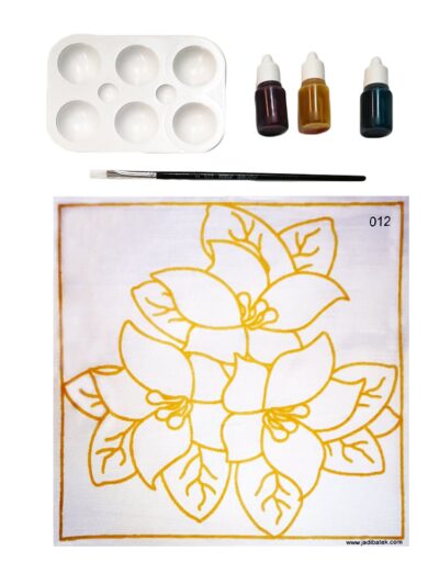 Batik DIY painting kit | Bougainvillea Flowers | SD215- 012