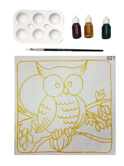 Batik DIY painting kit | Owl | SD215- 021
