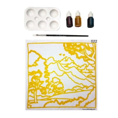 Batik DIY painting kit | Mountain | SD215- 022