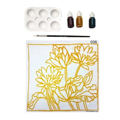 Batik DIY painting kit | Carnations flower | SD215- 036