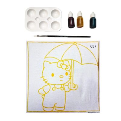 Batik DIY painting kit | Kitty Cat | SD215- 037
