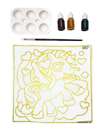 Batik DIY painting kit unicorn