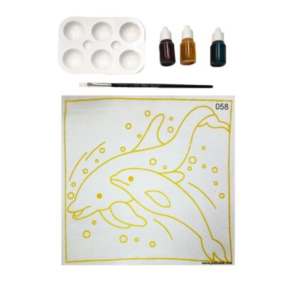 Batik DIY painting kit | Dolphin | SD215- 058