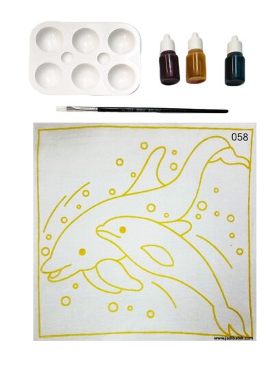 Batik DIY painting kit | Dolphin | SD215- 058