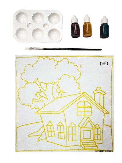 Batik DIY painting kit | House | SD215- 060