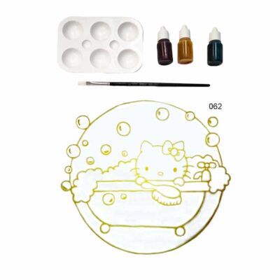 Batik DIY painting kit| Kitty Cat | SD215-062