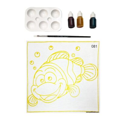 Batik Painting kit-Nemo Crown Fish  | SD215-081