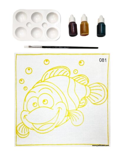 Batik Painting kit-Nemo Crown Fish  | SD215-081