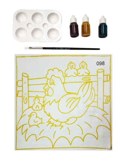 Batik DIY painting kit | Hen | SD215- 098