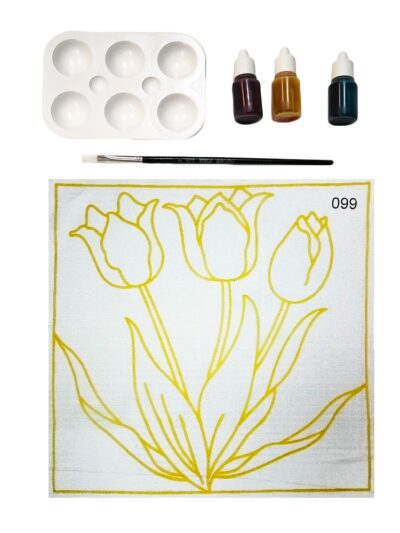 Batik DIY painting kit | Tulip flower | SD215- 099