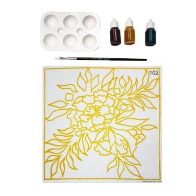 Batik DIY painting kit | Flower | SD215- 102