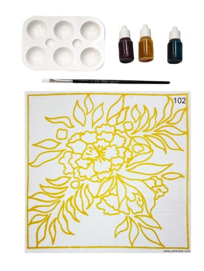 Batik DIY painting kit | Flower | SD215- 102