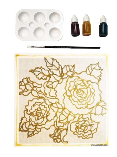 Batik DIY painting kit | Rose flower | SD215- 120