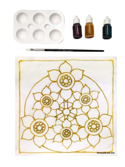 Batik Mandala coloring pages