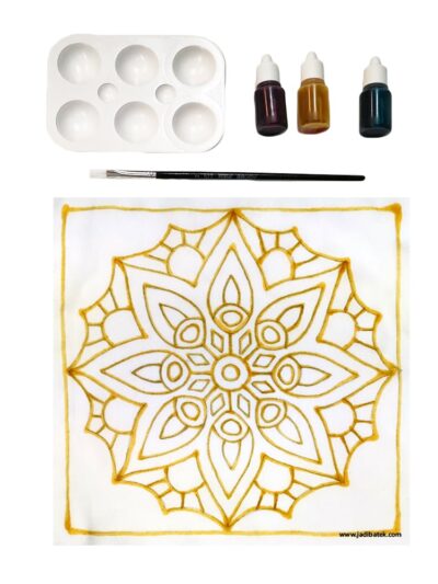 Batik Mandala coloring