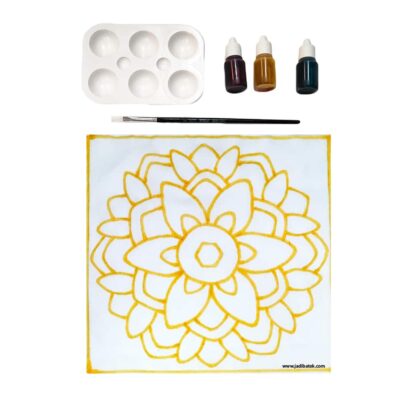 Batik Mandala coloring