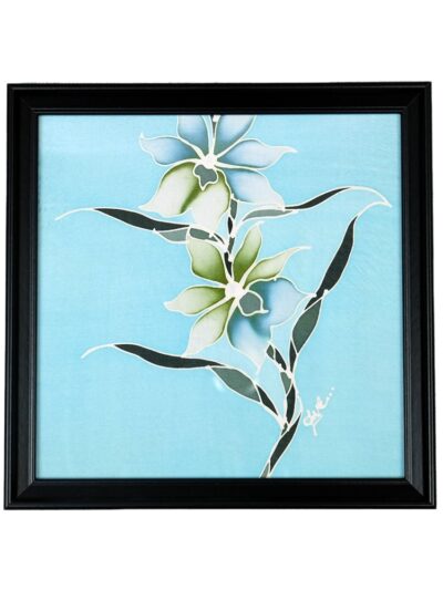Batik Painting- Orchid Flower
